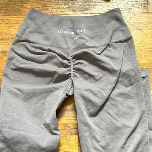 like new storm grey alphalete amplify